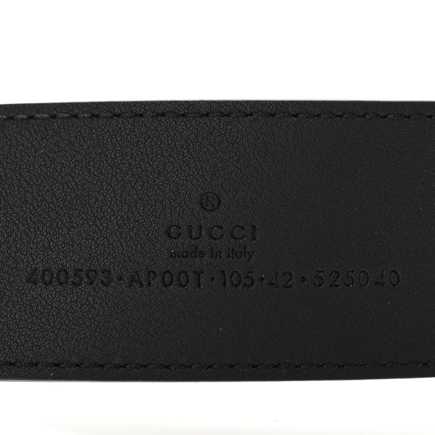 Calfskin Double G 40mm Belt 105 42 Black