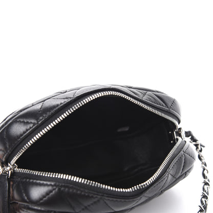 Chanel Lambskin Quilted Small Timeless Camera Case Black 5 of 11