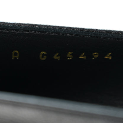 Chanel Lambskin Patent Cap Toe Camellia Ballerina Flats 38.5 Black 9 of 10