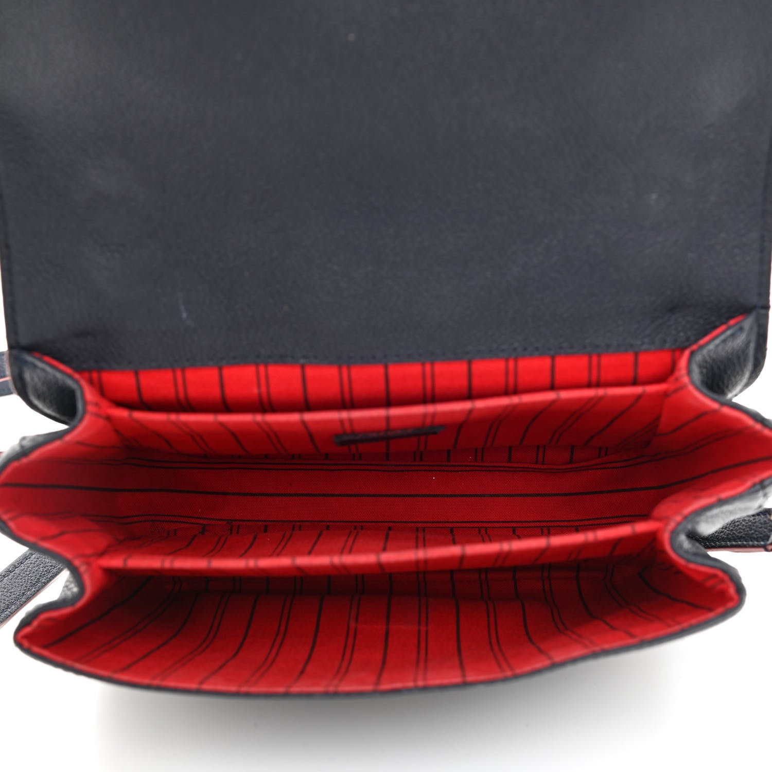 Louis Vuitton Empreinte Pochette Metis Marine Rouge 5 of 17