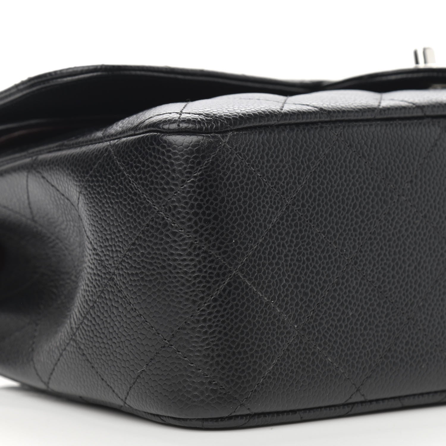 Chanel Caviar Quilted Jumbo Double Flap Black 9 of 11