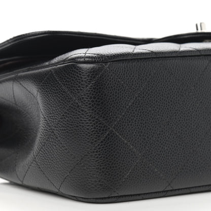 Chanel Caviar Quilted Jumbo Double Flap Black 9 of 11