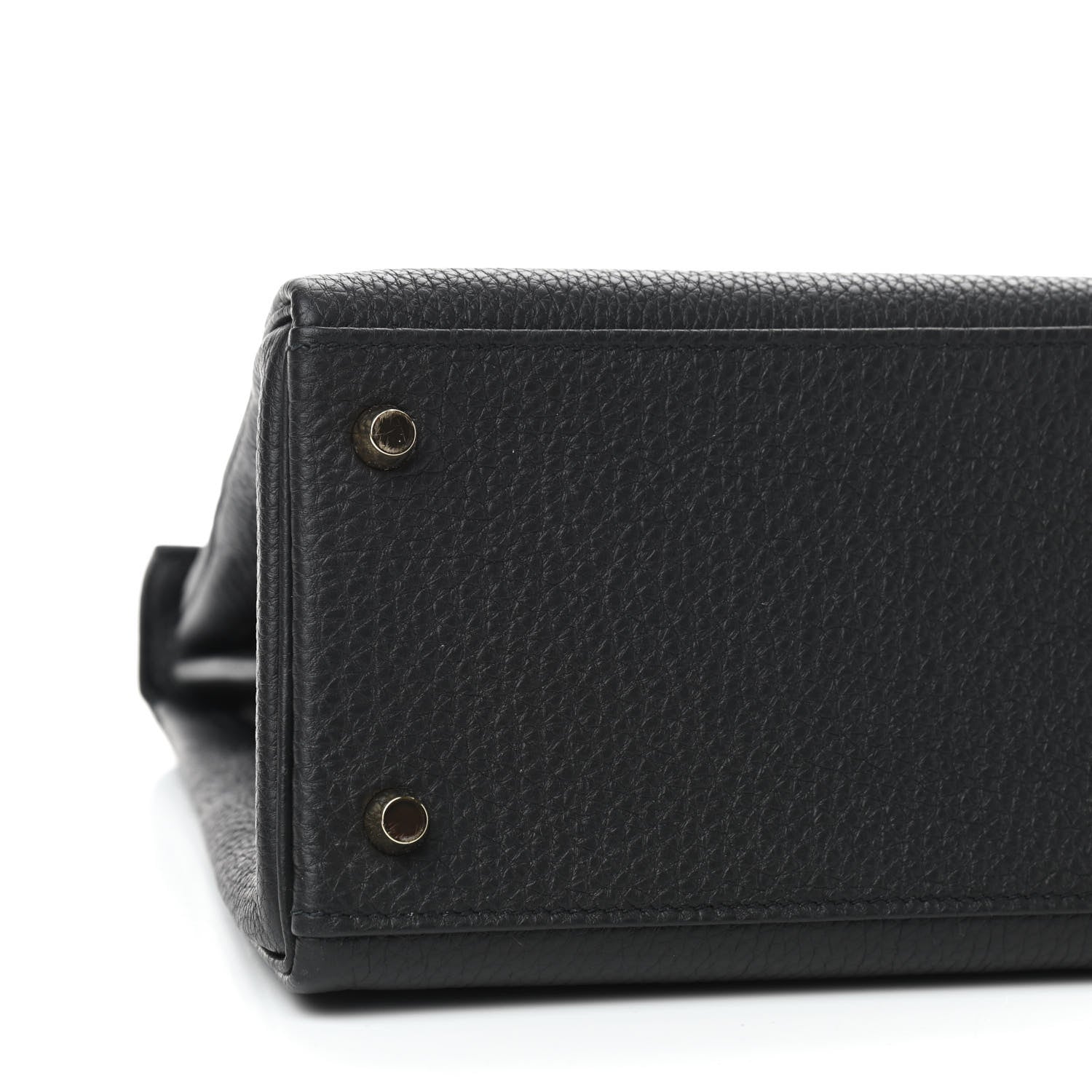 Hermes Togo Matte Alligator Kelly Retourne Touch 28 Black 5 of 10