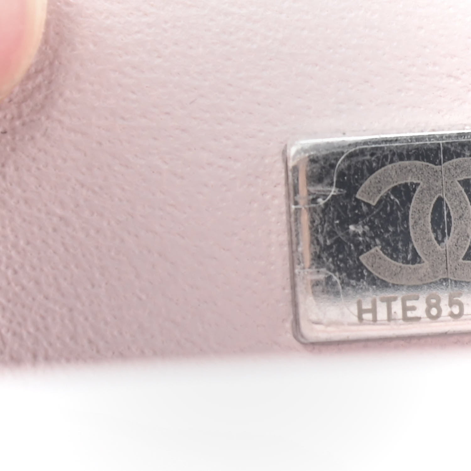 Chanel Lambskin Quilted Mini Rectangular Flap Light Pink 7 of 9