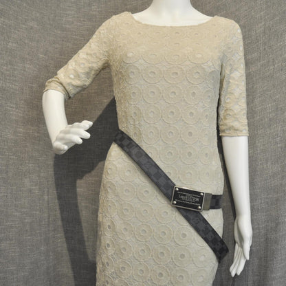 Louis Vuitton Damier Graphite Inventeur Reversible Belt 100 40 2 of 7