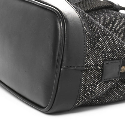 Gucci Monogram Carry On Duffle Bag Black 10 of 10