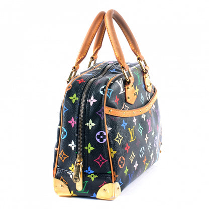 Louis Vuitton Monogram Multicolor Trouville Black 6 of 11