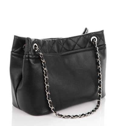 Chanel Caviar Timeless CC Soft Tote Black 3 of 11