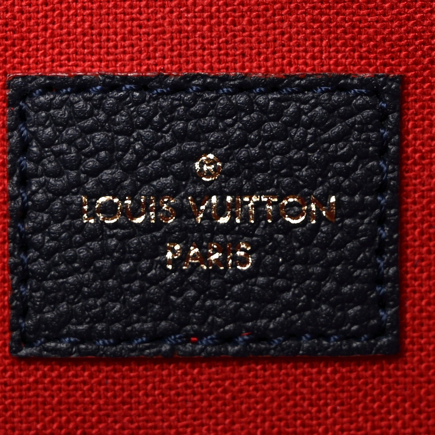 Empreinte Pochette Felicie Chain Wallet Marine Rouge