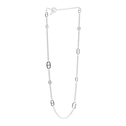 Hermes Sterling Silver Farandole Necklace 80 3 of 5