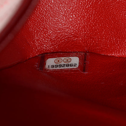 Chanel Lambskin Jumbo Double Flap Red 8 of 9