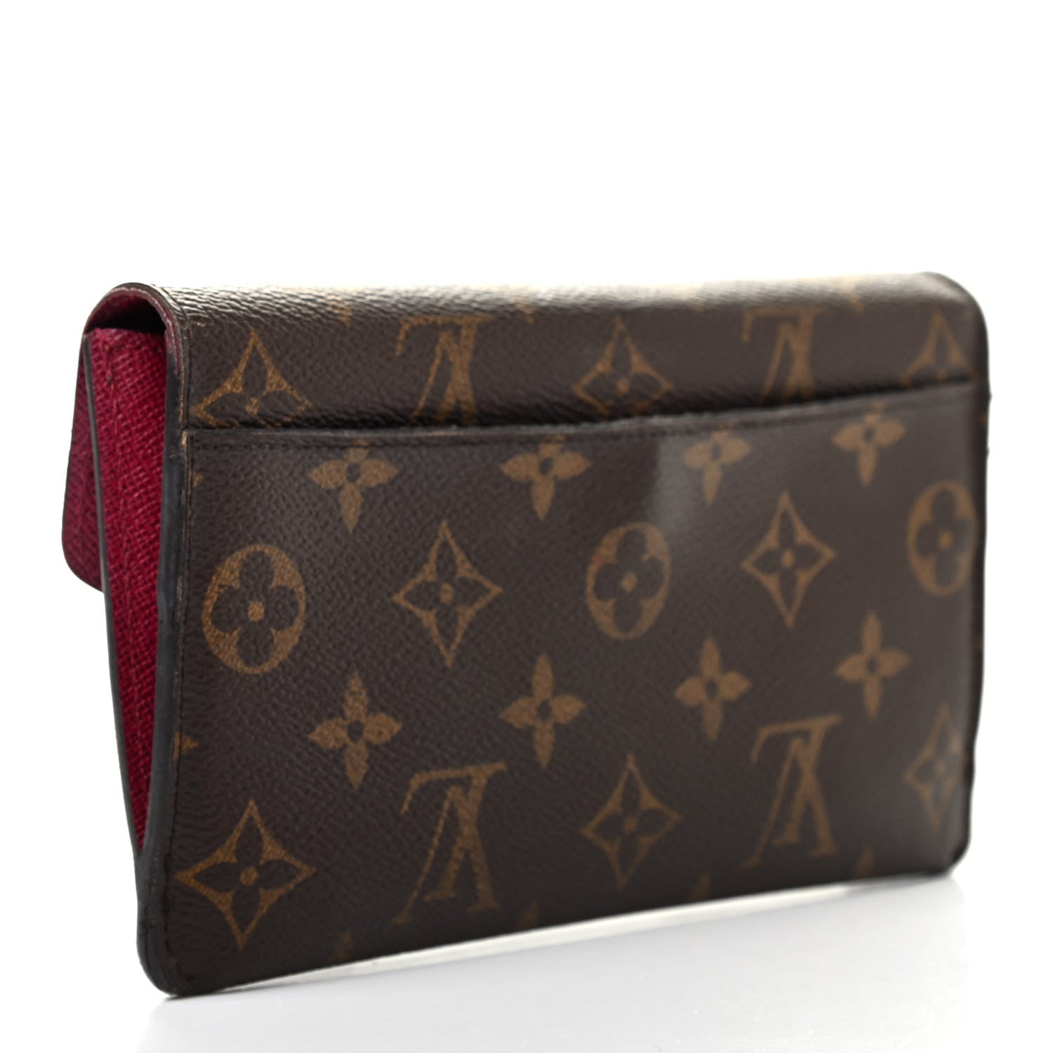 Louis Vuitton Monogram Jeanne Wallet Fuchsia 3 of 7