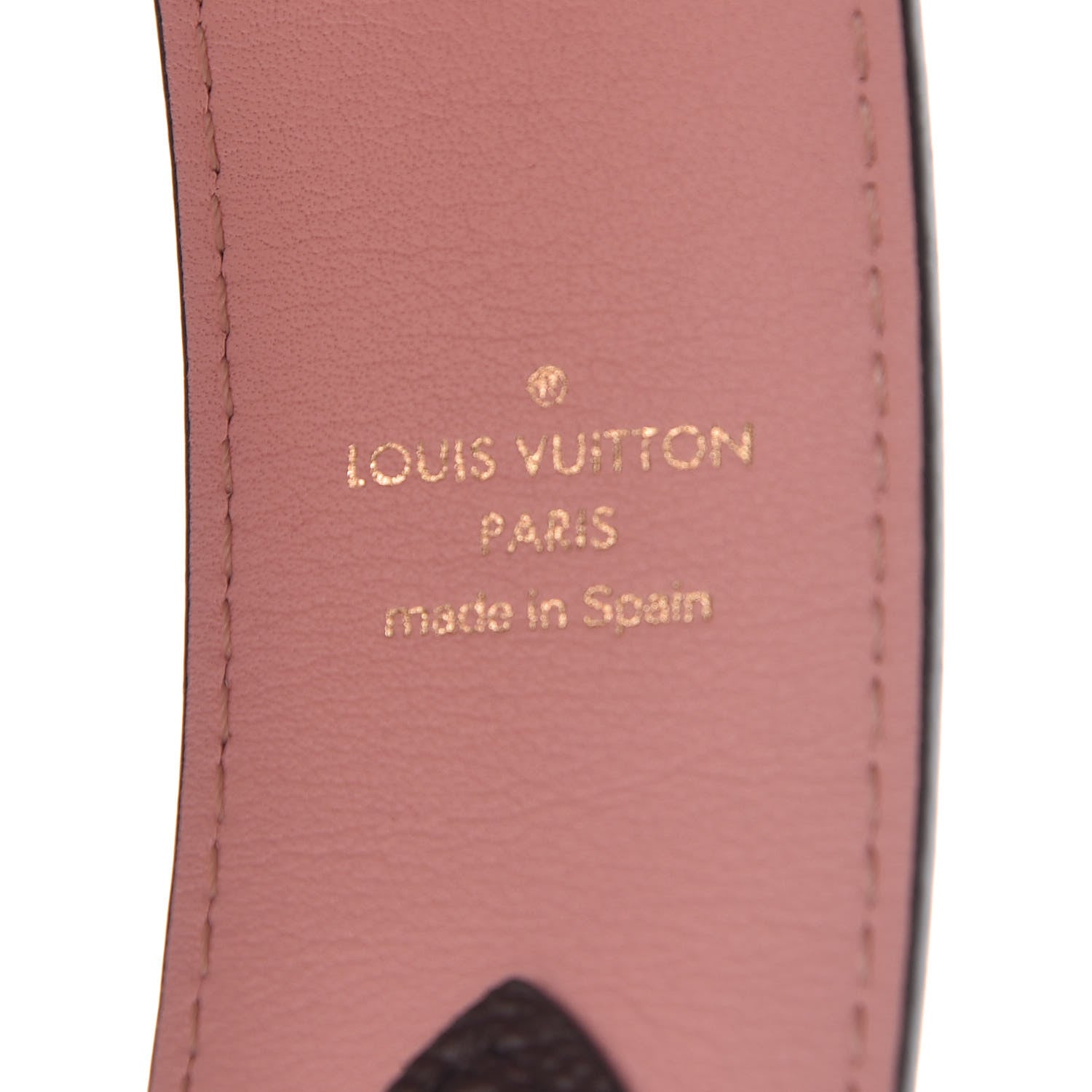 Louis Vuitton Monogram Bandouliere Shoulder Strap Rose Poudre 3 of 5