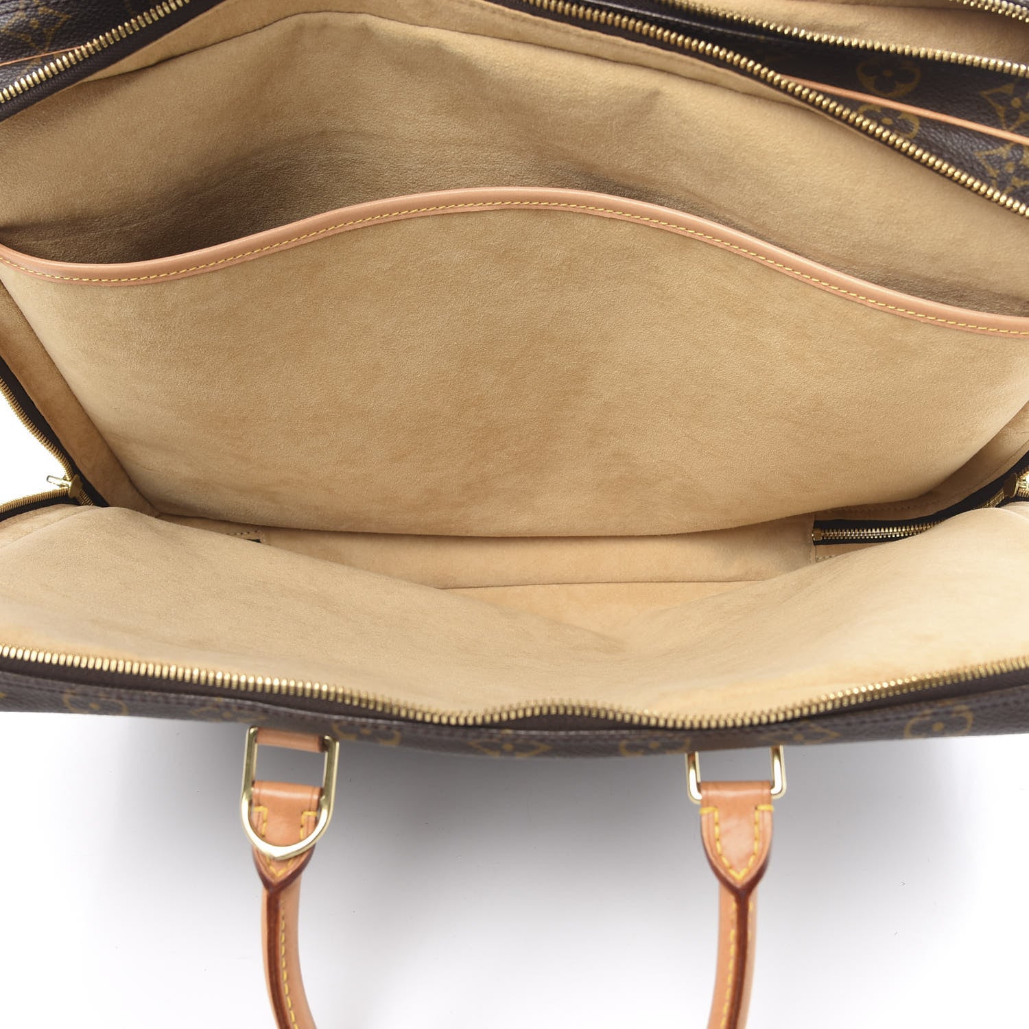 Louis Vuitton Monogram Porte-Documents Voyage Briefcase 2 Compartments 5 of 16