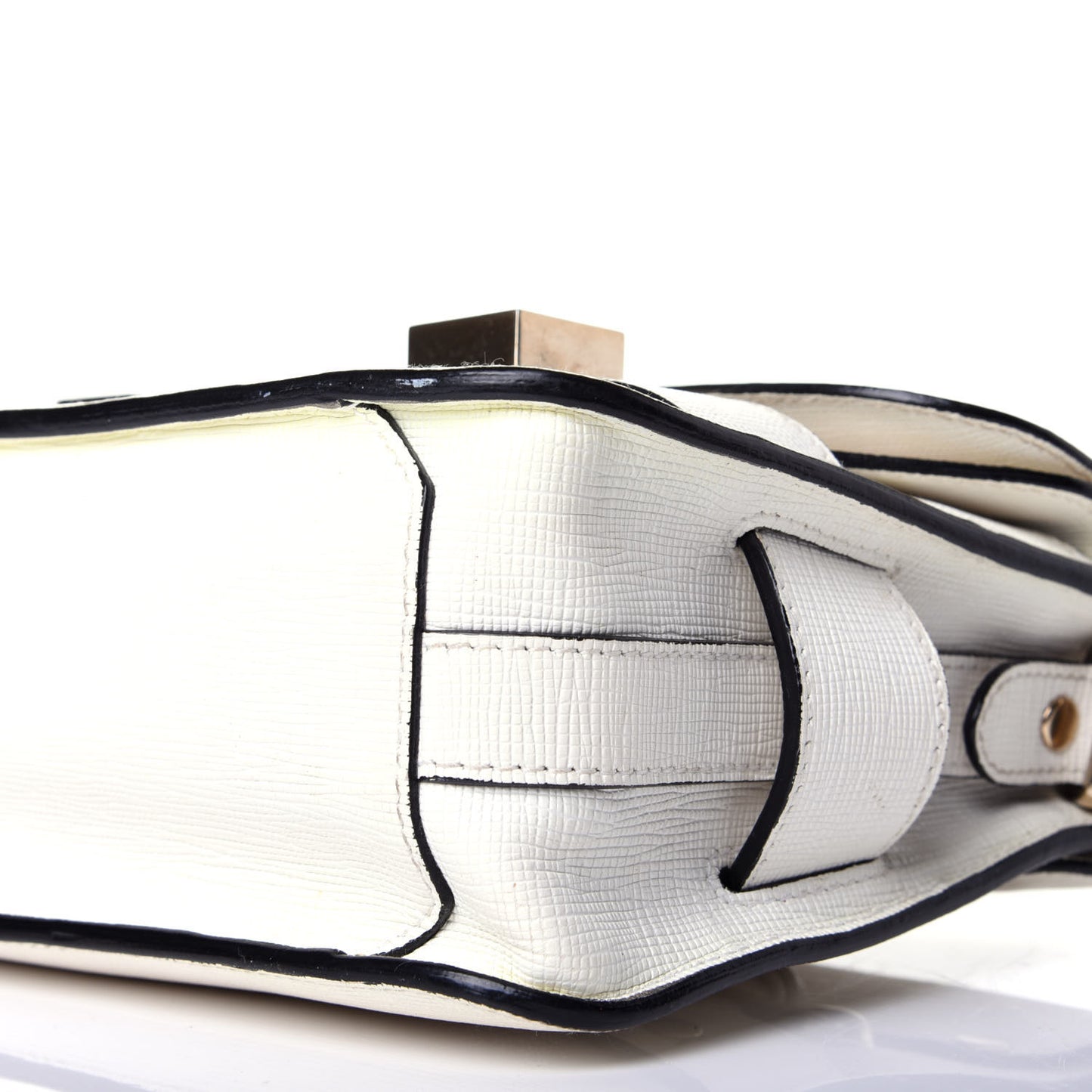 New Linosa Mini PS11 Classic Shoulder Bag White