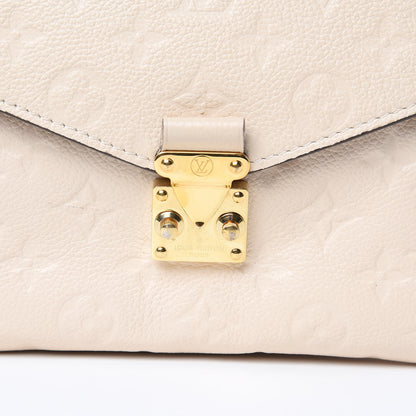 Louis Vuitton Empreinte Pochette Metis Creme 12 of 13