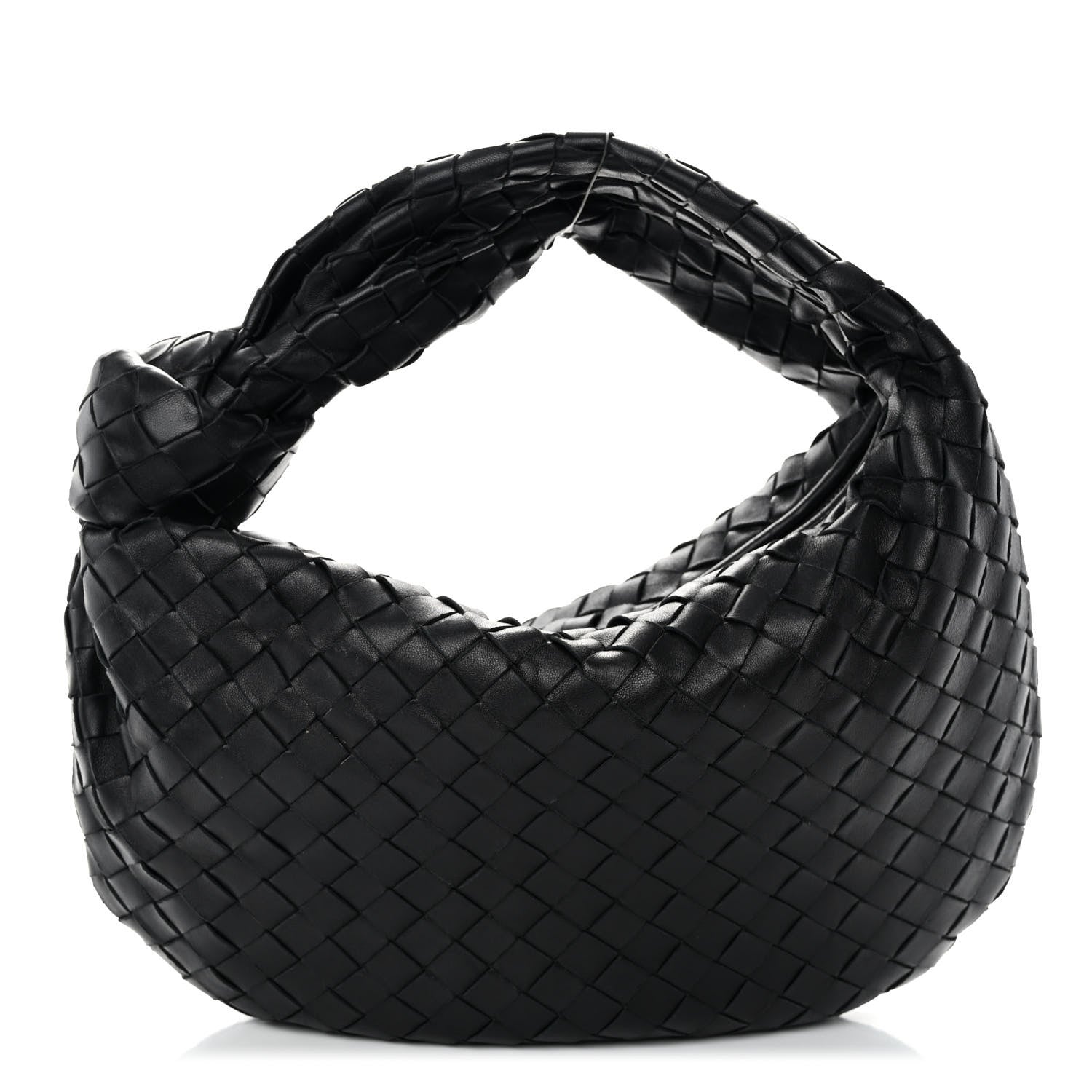 Bottega Veneta Nappa Intrecciato Teen Jodie Hobo Black 1 of 10