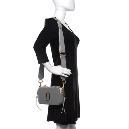 Marc Jacobs Saffiano Large The Sure Shot Camera Bag Rock Grey 2 of 9