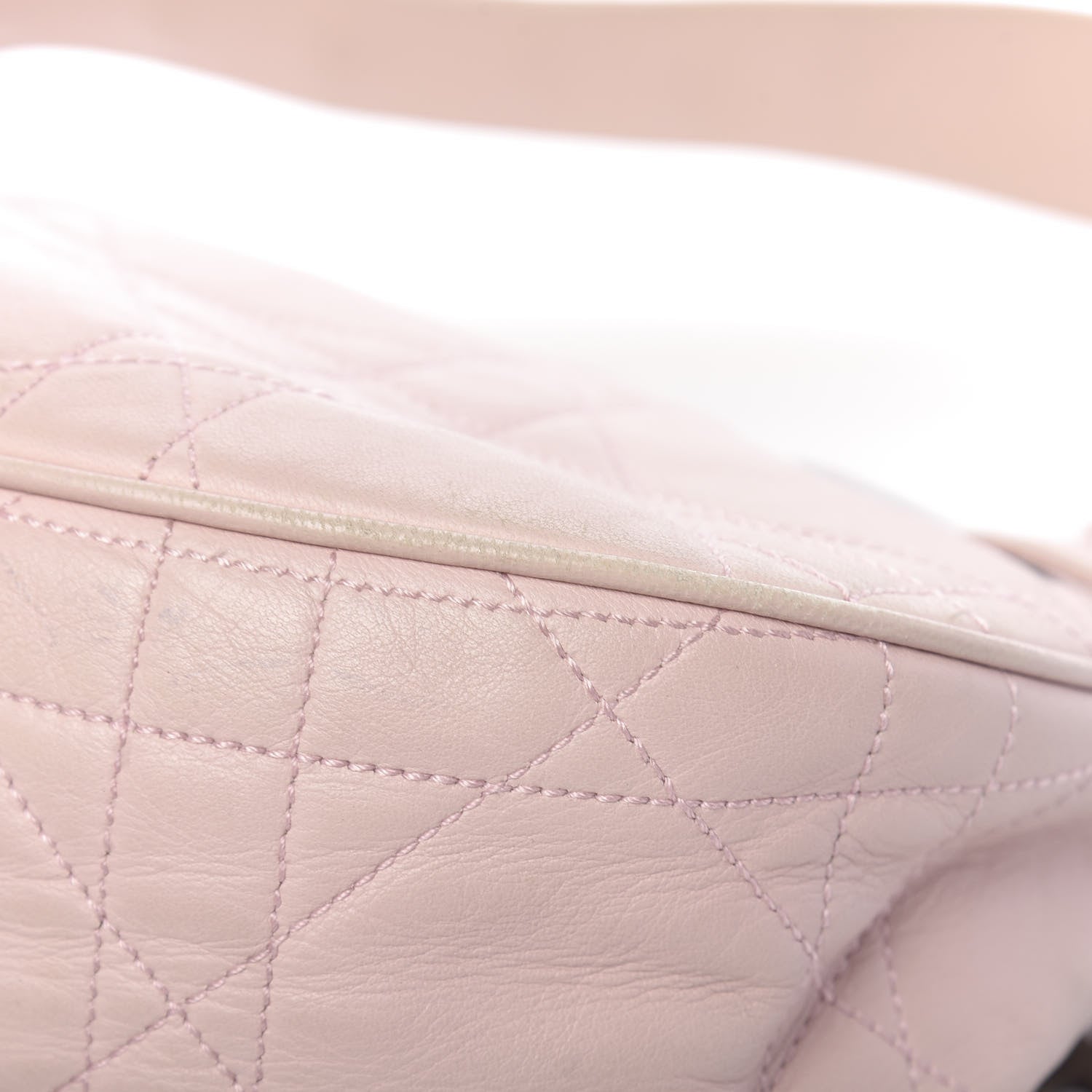 Christian Dior Lambskin Cannage Small Hobo Light Pink 21 of 21