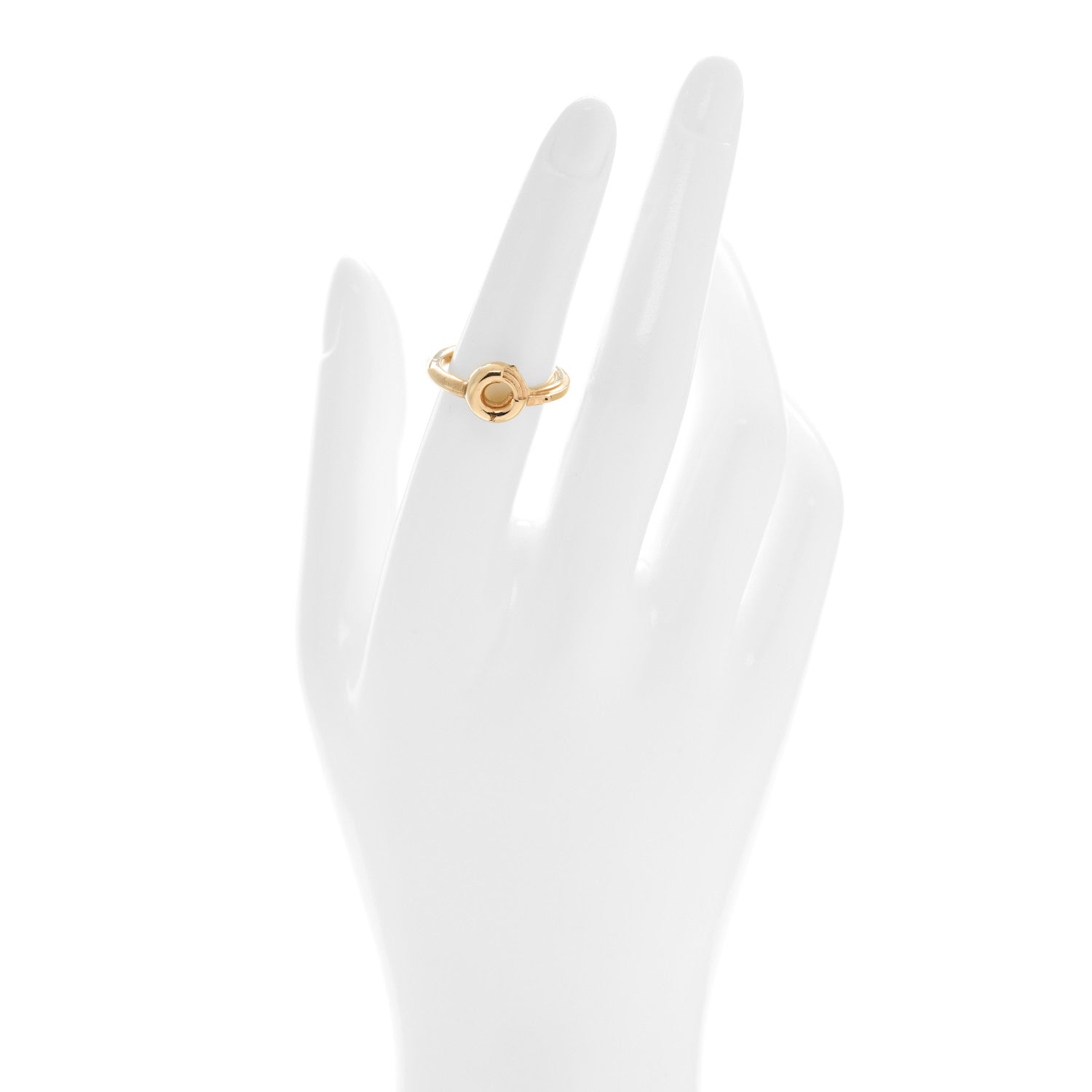 Louis Vuitton LV And Me Letter O Ring M Gold 2 of 5
