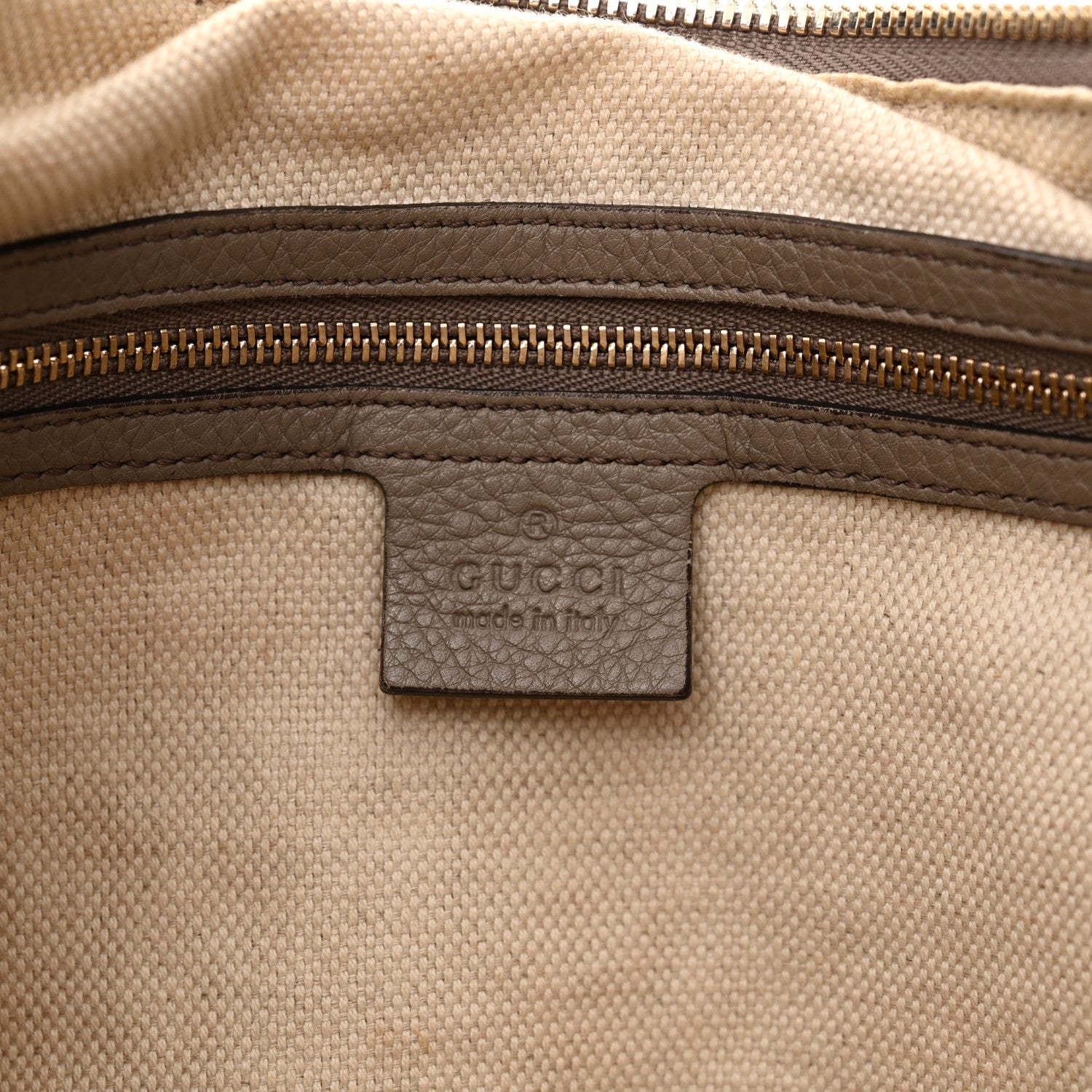 Gucci Pebbled Calfskin Large Soho Hobo New Fango 6 of 14