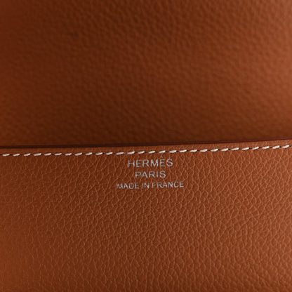 Hermes Evercolor Roulis Slim Wallet Gold 7 of 10