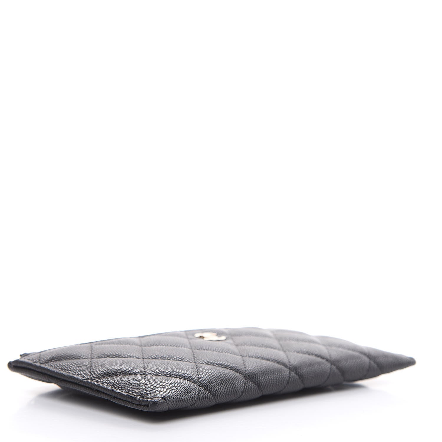 Chanel Caviar Quilted Classic Zip Pouch Black 4 of 9