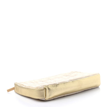 Chanel Nylon Travel Pouch Beige 4 of 8