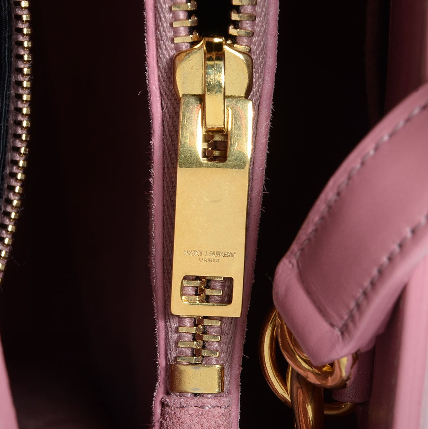 Calfskin Small Sac De Jour Dark Rose