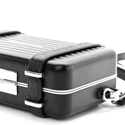 Christian Dior X RIMOWA Aluminum Personal Clutch On Strap Black 8 of 10