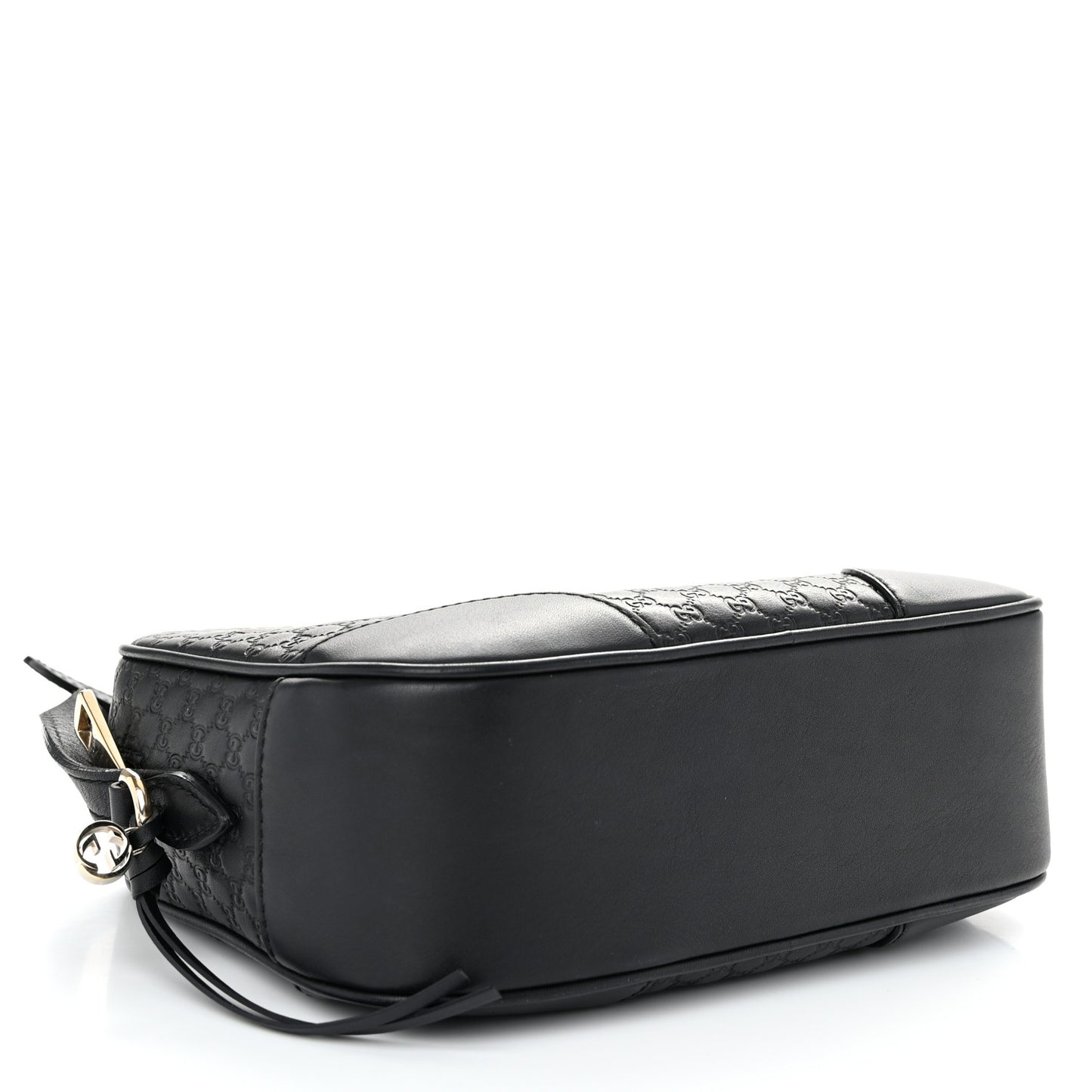 Microguccissima Mini Bree Messenger Bag Black