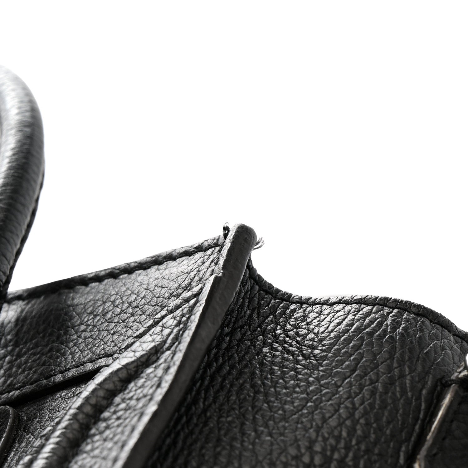 Celine Drummed Calfskin Nano Luggage Black 14 of 15