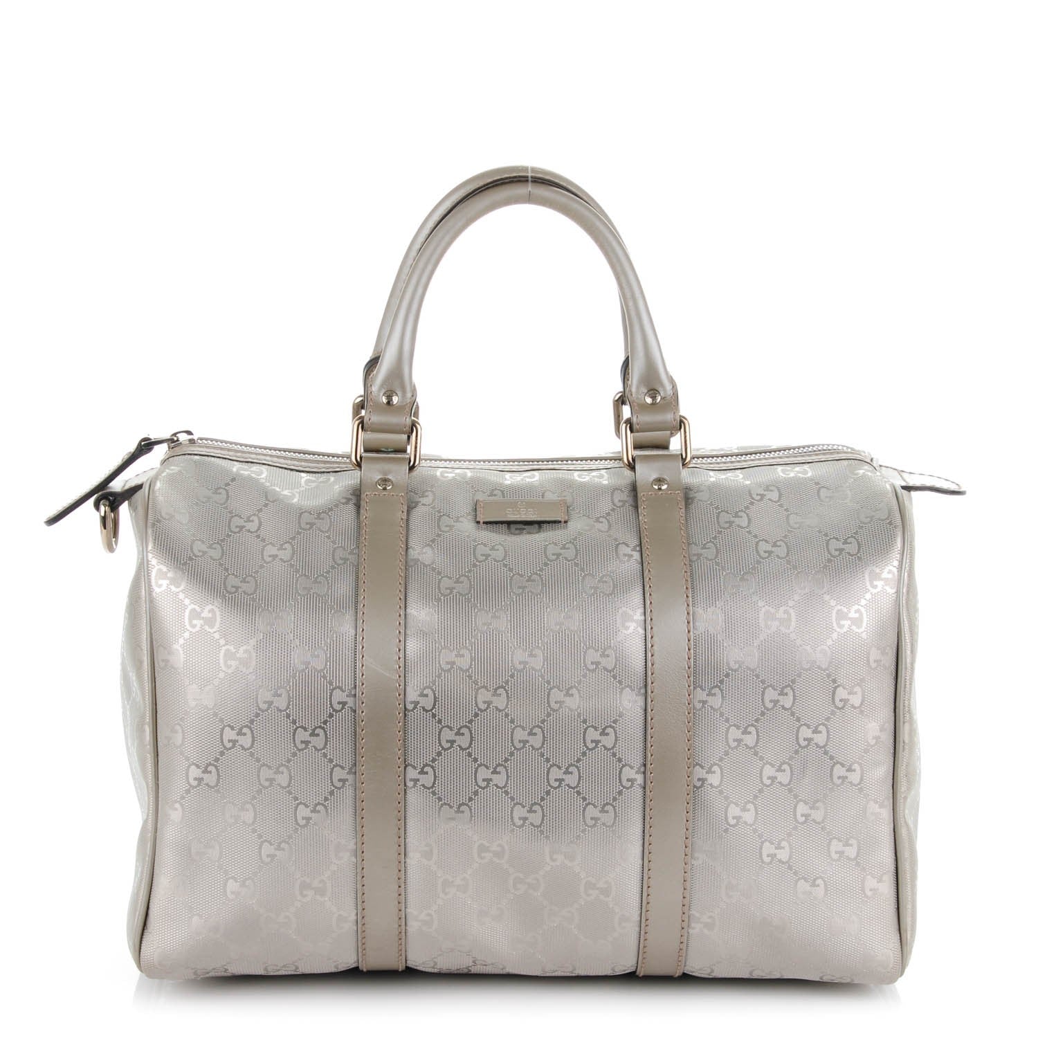 Gucci Imprime Monogram Medium Joy Boston Silver 1 of 9