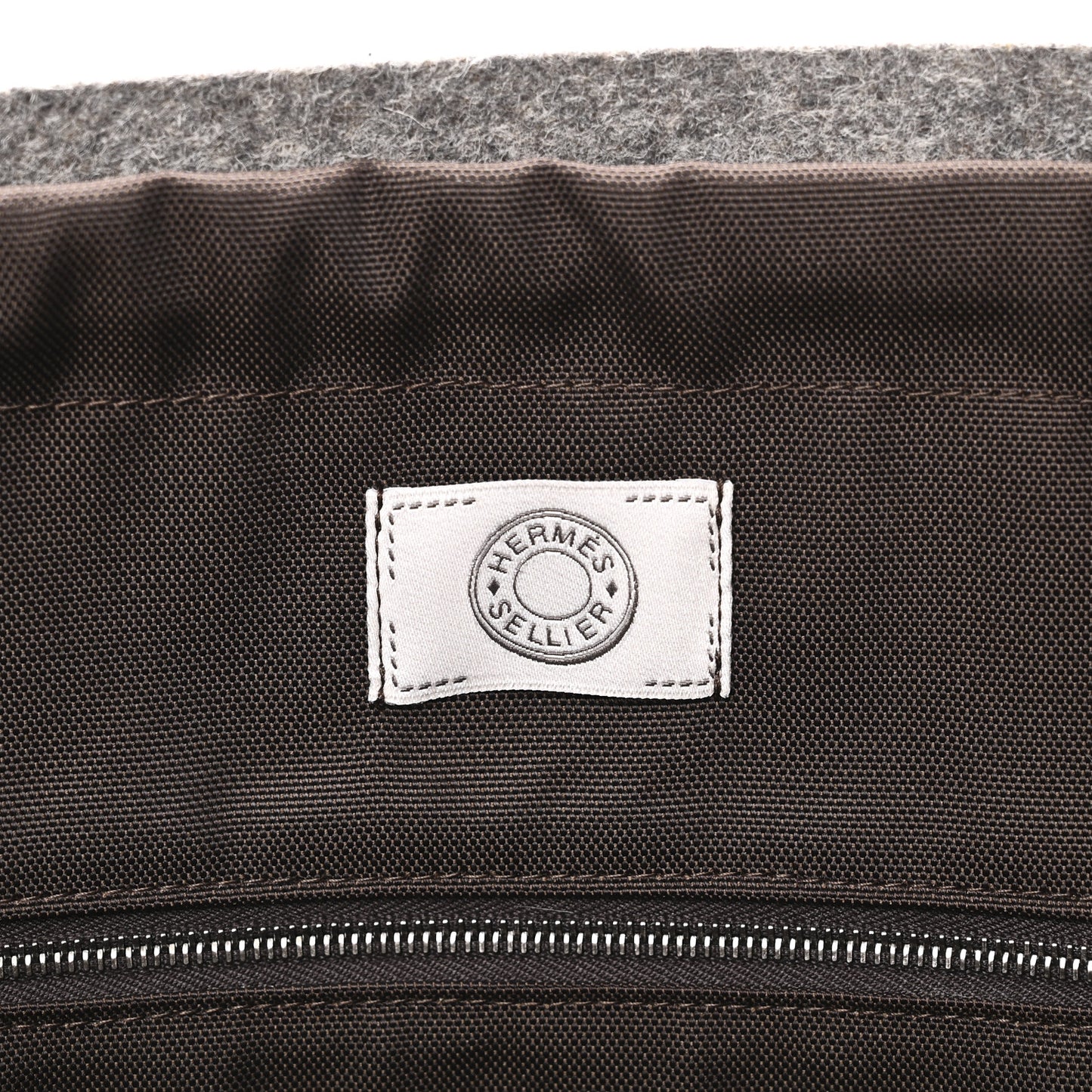 Felt Sac De Pansage Groom Bag Acier