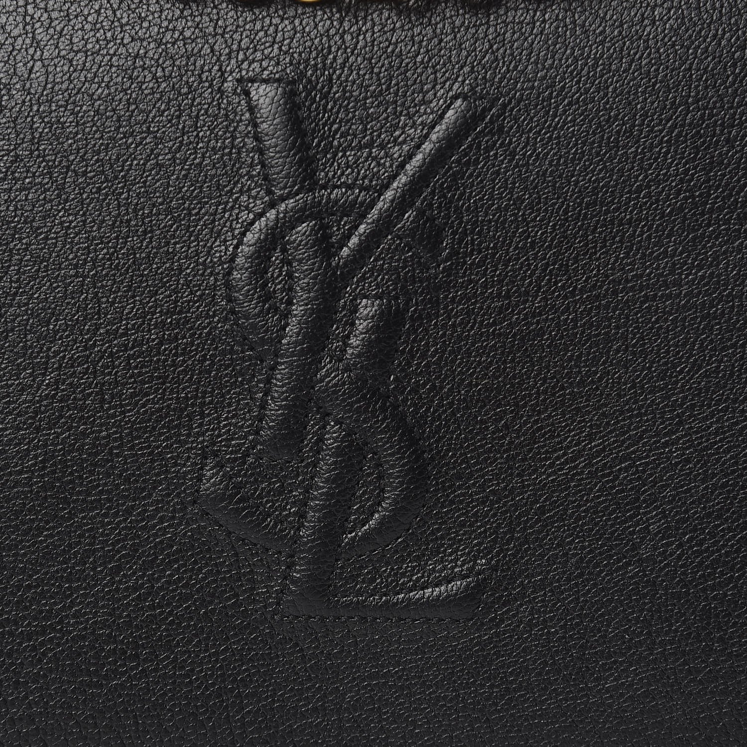 Saint Laurent Calfskin Monogram Belle de Jour Chain Clutch Black 9 of 10