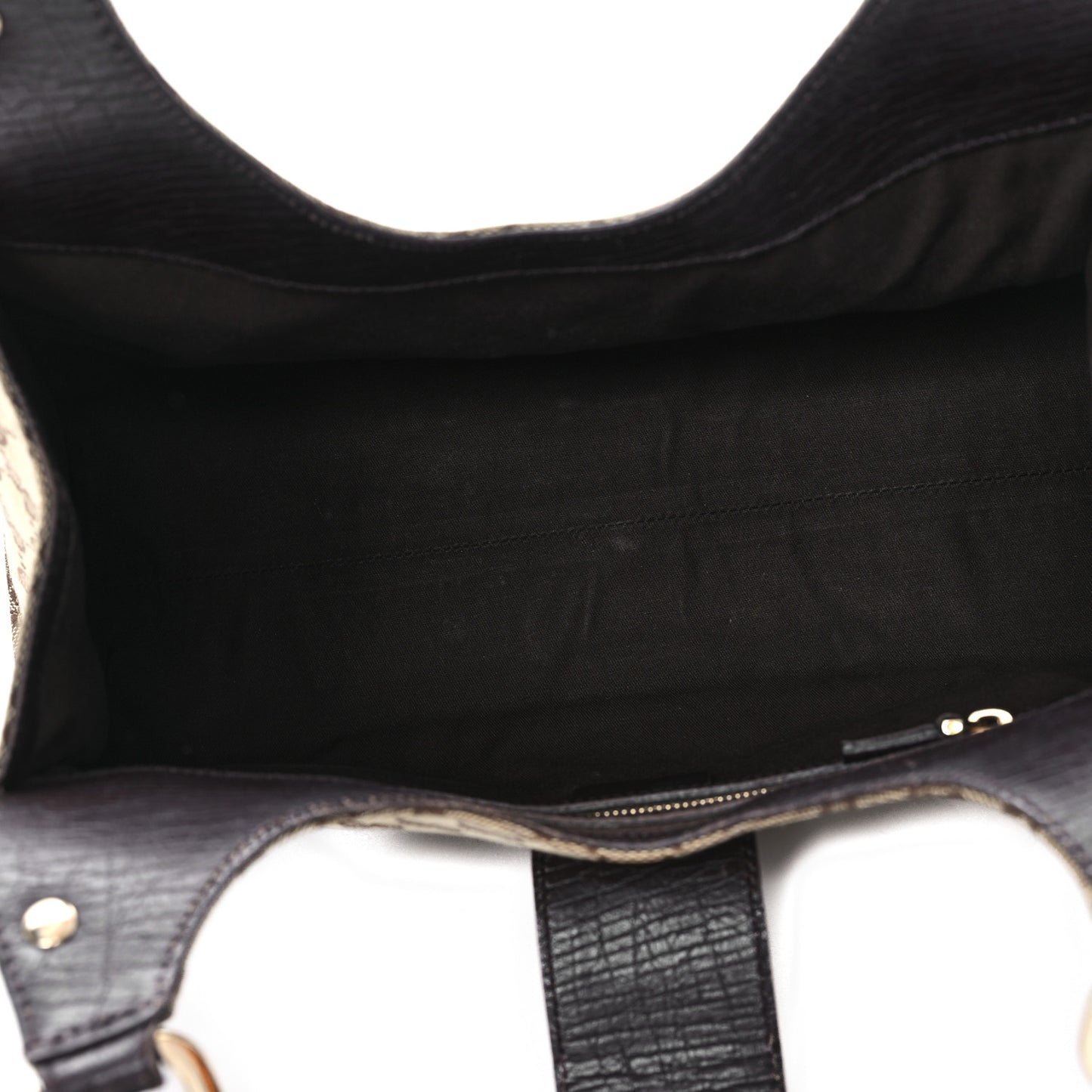 Monogram Web Junco Shoulder Bag Dark Brown