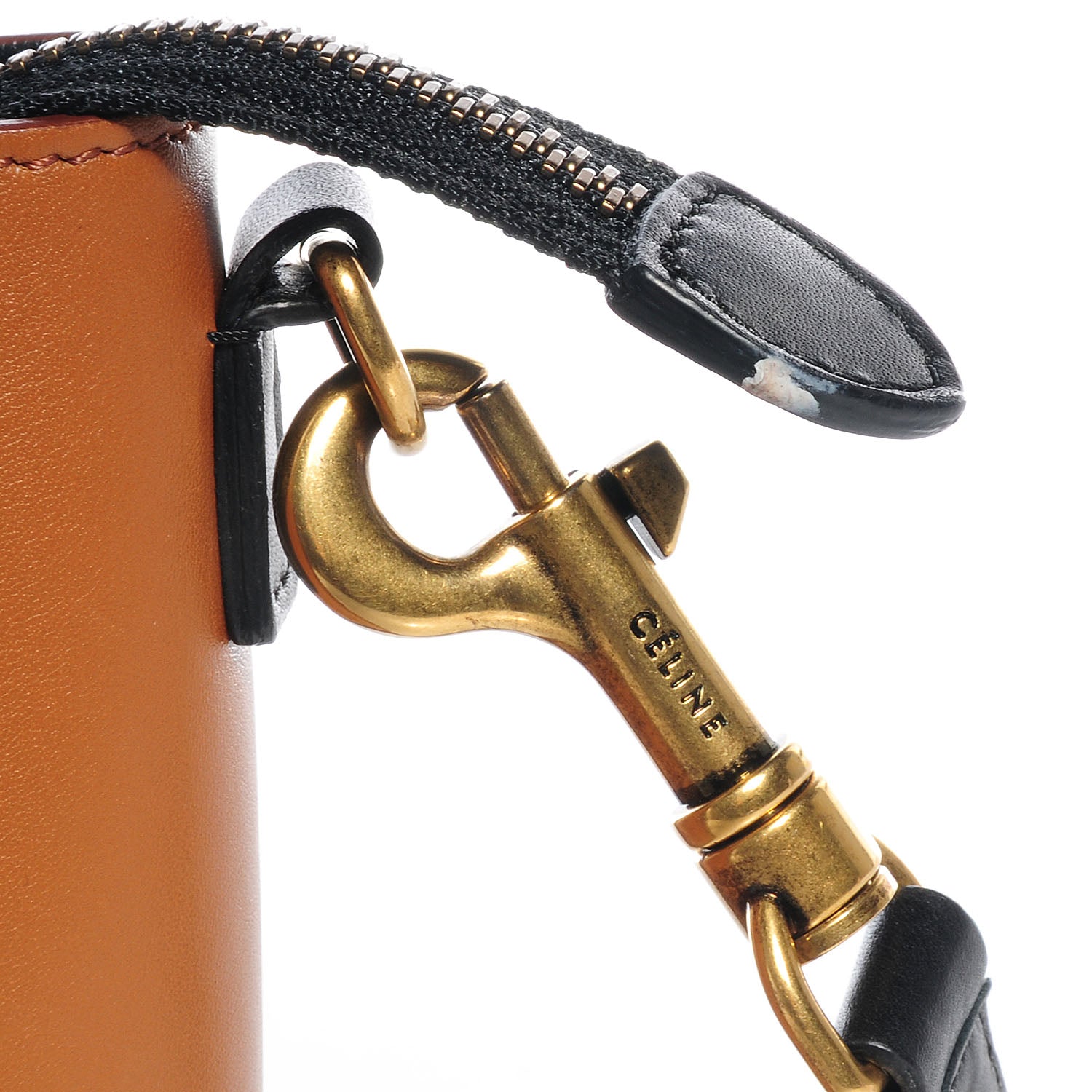 Celine Satin Calfskin Nano Tri-Color Luggage Seashell 10 of 10