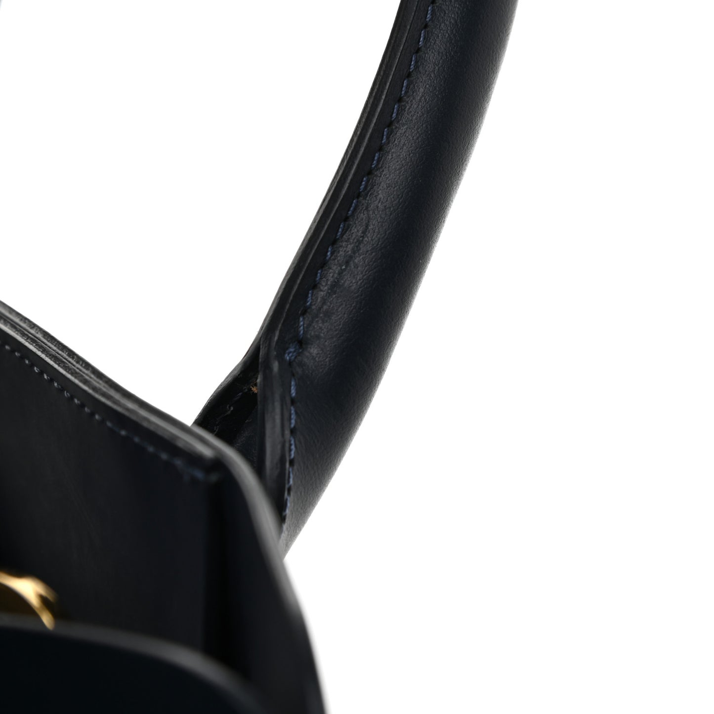Calfskin Mini Sun Bag Blu