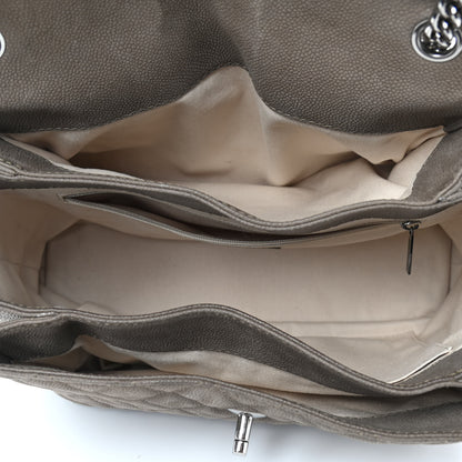 Chanel Iridescent Caviar Medium Lady Pearly Flap Khaki 4 of 18