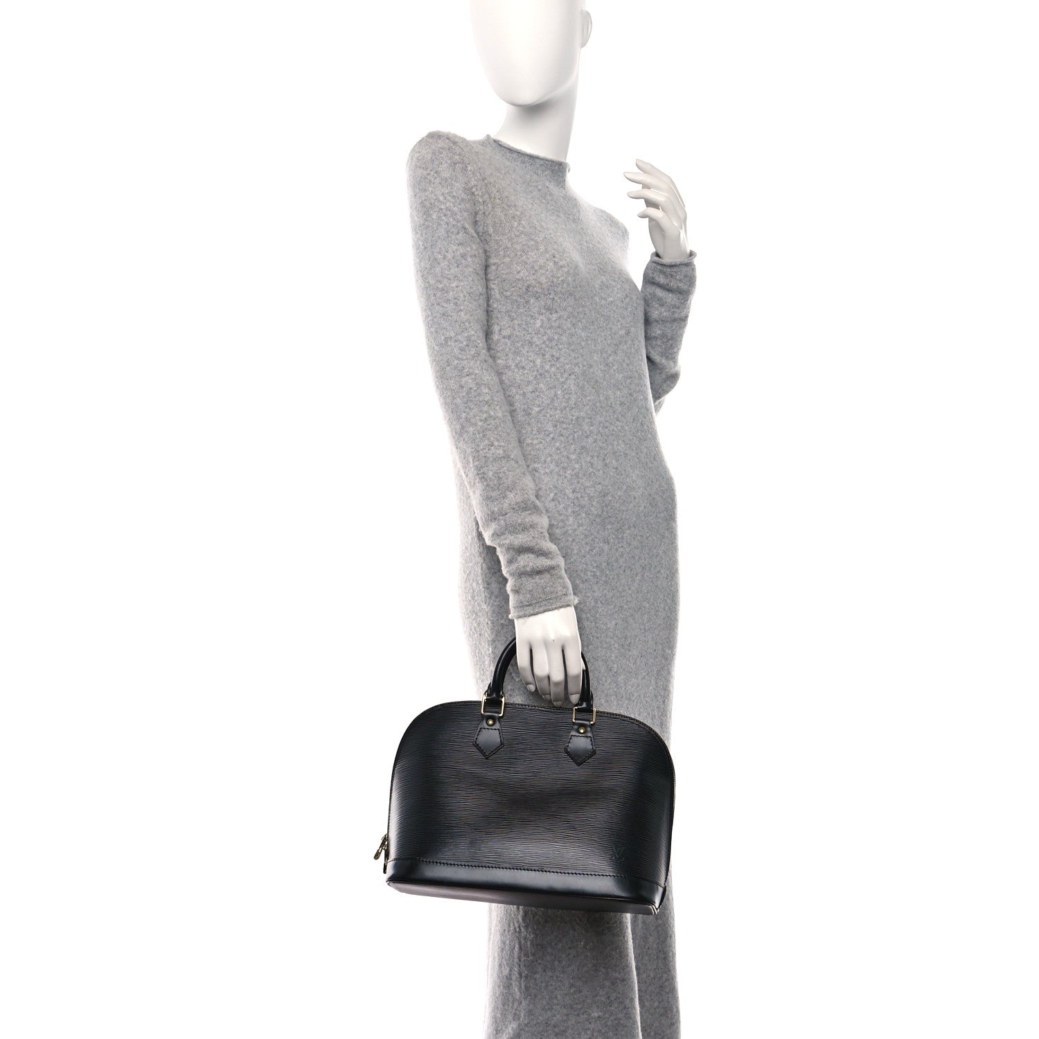 Louis Vuitton Epi Alma PM Black 2 of 11