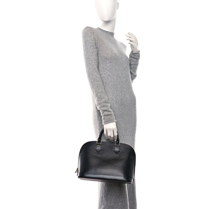 Louis Vuitton Epi Alma PM Black 2 of 11