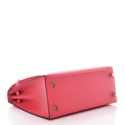 Hermes Epsom Kelly Sellier 25 Rose Extreme 5 of 37
