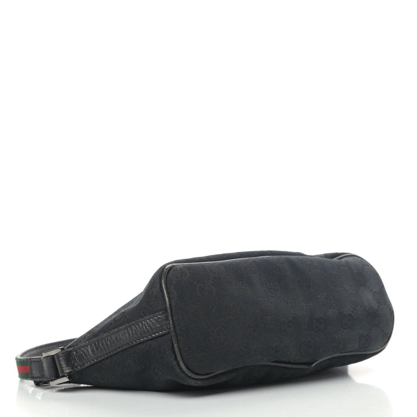 Monogram Web Boat Pochette Black