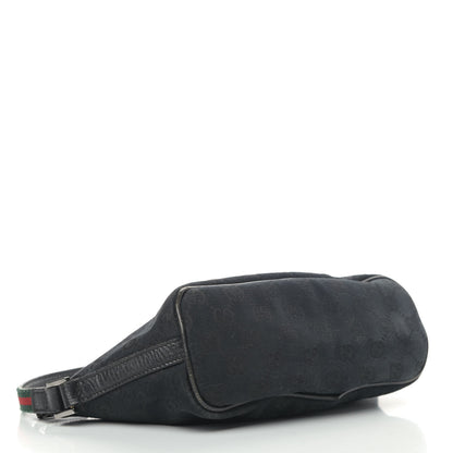 Gucci Monogram Web Boat Pochette Black 3 of 6