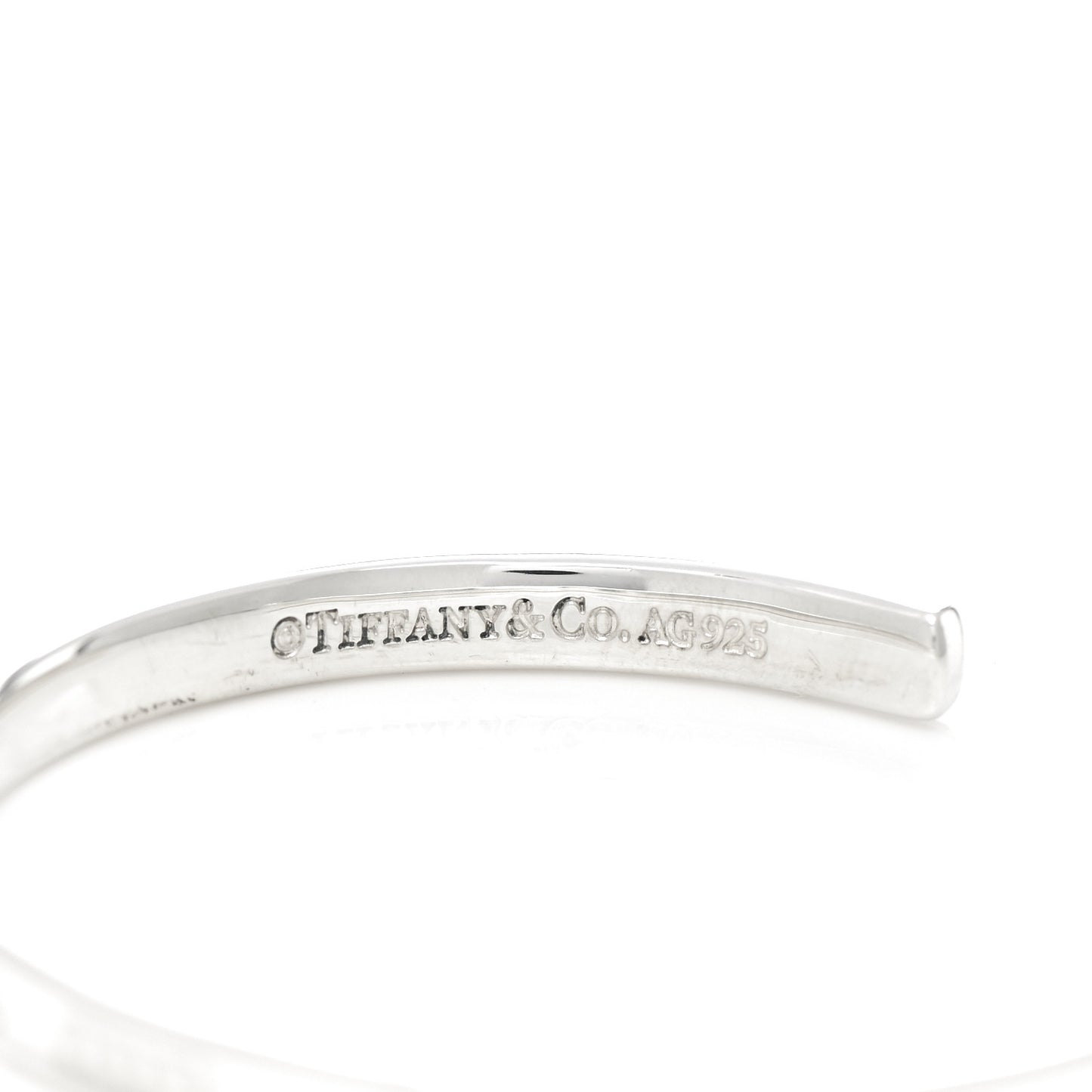 Sterling Silver Narrow 1837 Cuff Bracelet