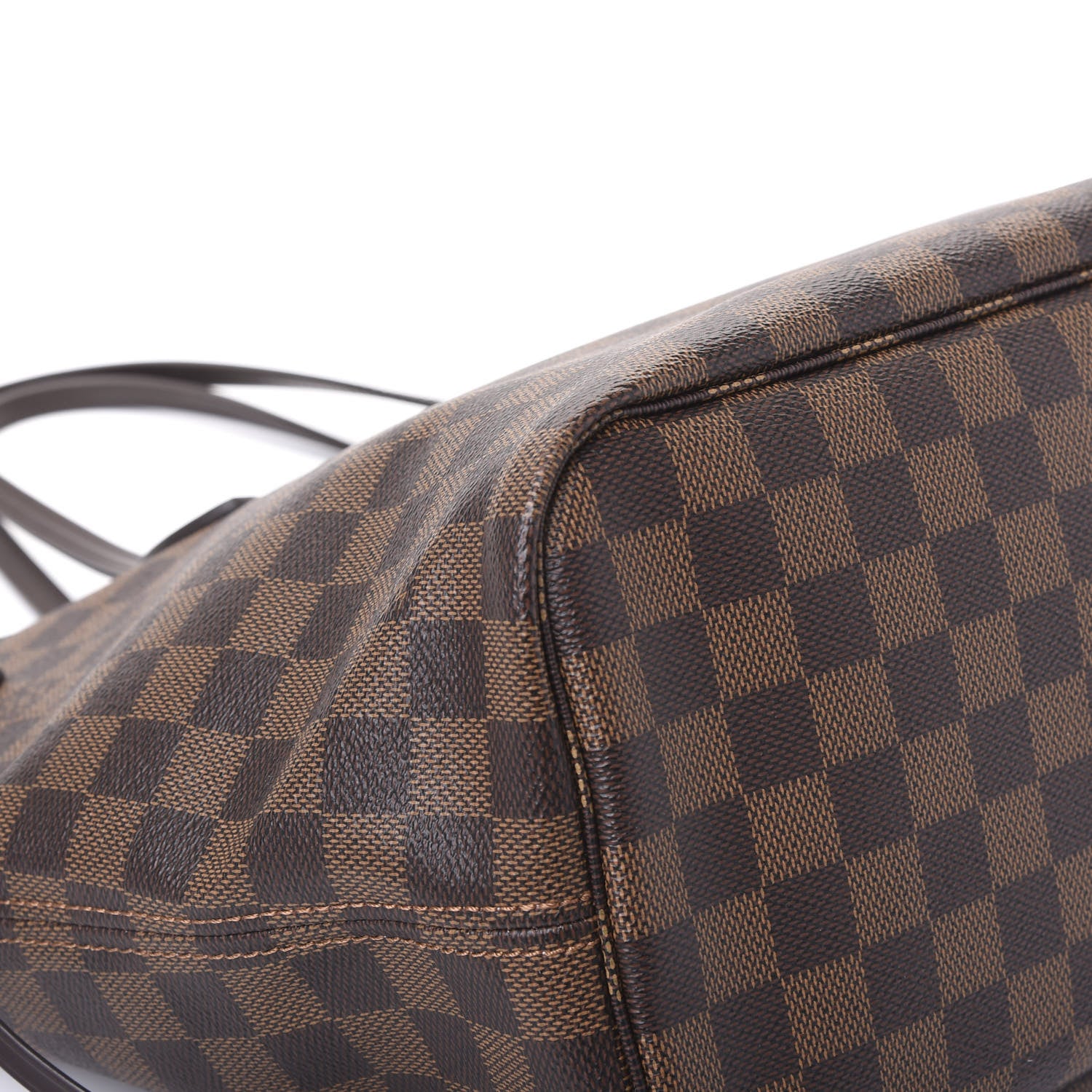 Louis Vuitton Damier Ebene Neo Neverfull MM Rose Ballerine 5 of 12