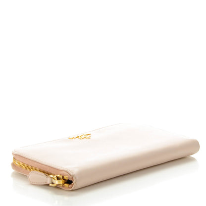 Prada Saffiano Metal Zip Around Wallet Cammeo 4 of 8