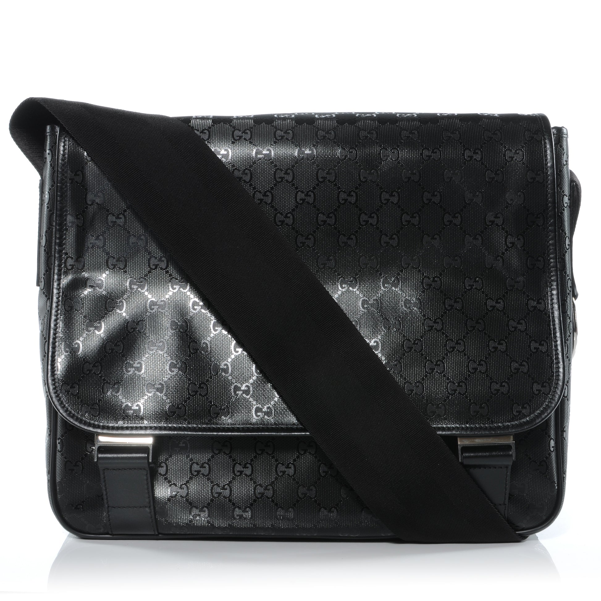 Gucci Imprime Monogram Mamas Diaper Bag Black 1 of 10