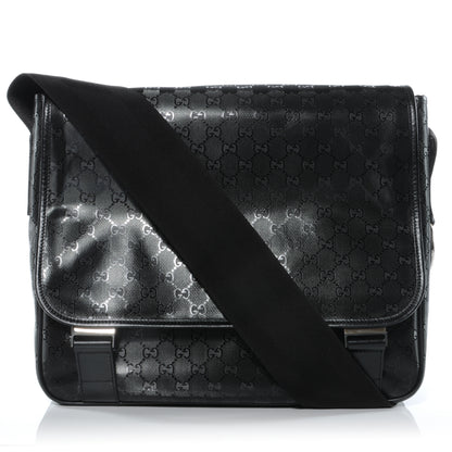 Gucci Imprime Monogram Mamas Diaper Bag Black 1 of 10