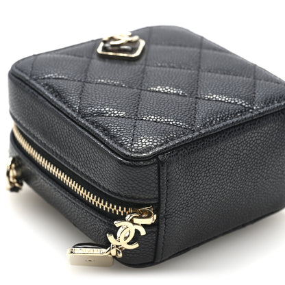 Chanel Caviar Quilted Clutch With Chain Black 9 of 10